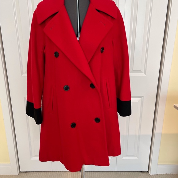 The Limited Jackets & Coats Vintage Ladies Red Swing Coat Poshmark
